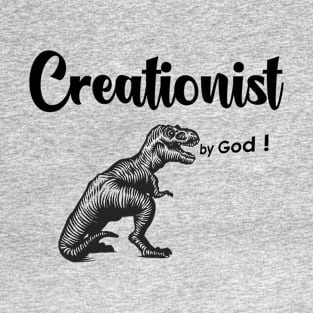 Creationist Dinosaur by God T-Shirt